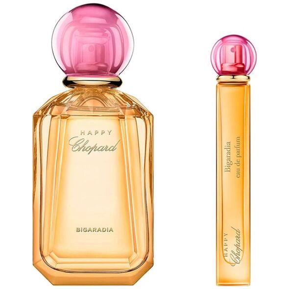 Σετ αρωματοποιίας Chopard Luxury Naturals Chopard: Happy Bigaradia, Eau De Parfum, Γυναικεία, 100 ml + Happy Bigaradia, Eau De Parfum, Γυναικεία, 10 ml + Chopard, Συνθετικό δέρμα, Τσάντα, Πουγκί παντελονιού, Μπλε, Γυναικεία, 2,4 x 9 x 6,2 Για γυναίκες 130