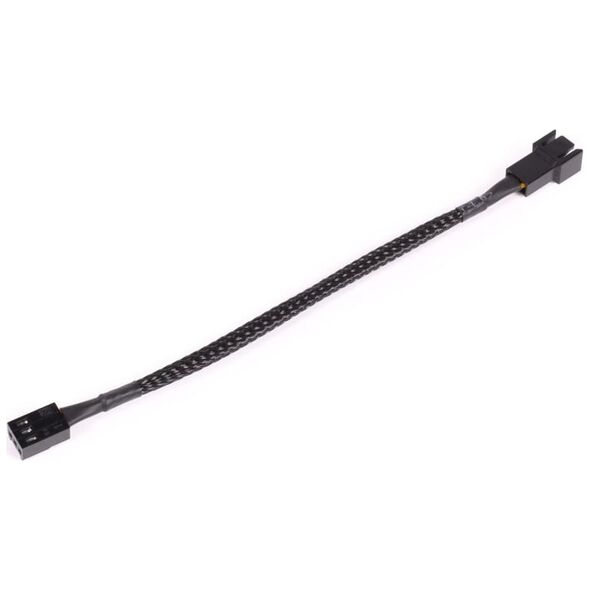 Alphacool Alphacool Verlängerungskabel - 3-Pin zu 3-Pin-Lüfter, 15 cm 13238068 4250197186858