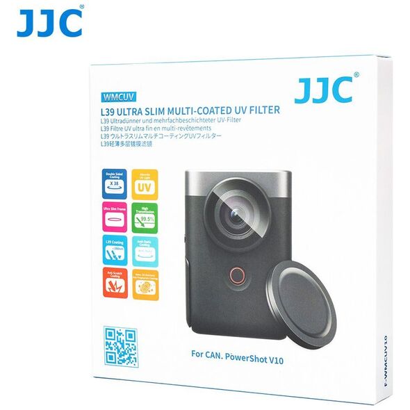Φίλτρο JJC JJC F-WMCUV10 Φίλτρο UV Stick-on για Canon PowerShot V10 13274457 6950291587473