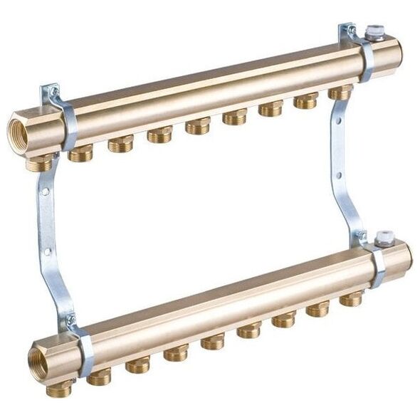 Perfexim Brass διανομέας 5 κυκλωμάτων 45mm PHA-102 5-κύκλωμα PN10 (45mm) [1/1] 13284291 5901880011566