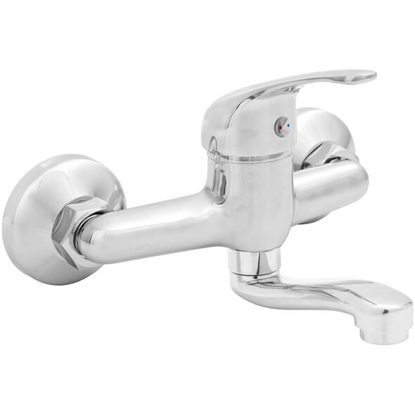 Bateria kuchenna Invena Mitris ścienna chrom (BC-79-K01)
