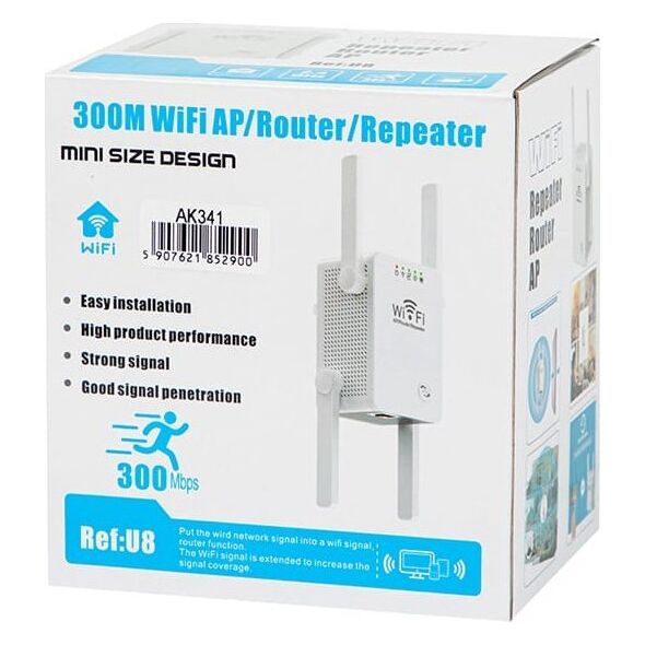 AK341 Wzmacniacz sygnału wi-fi repeater