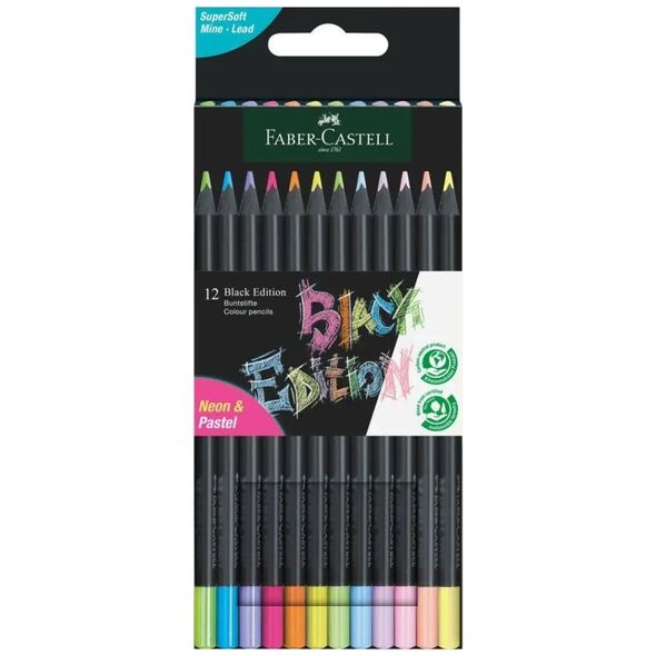Faber-Castell 116410 ołówek kolorowy Różne kolory 12 szt.