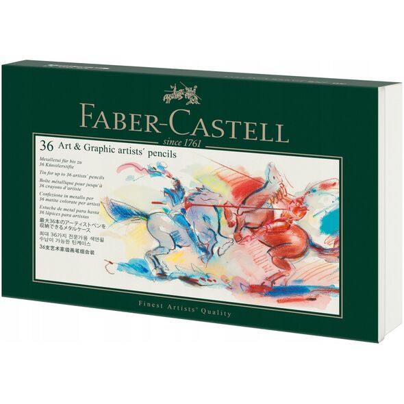 Faber-Castell 180011 piórnik Twardy pojemnik na ołówki Biały