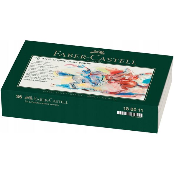Faber-Castell 180011 piórnik Twardy pojemnik na ołówki Biały