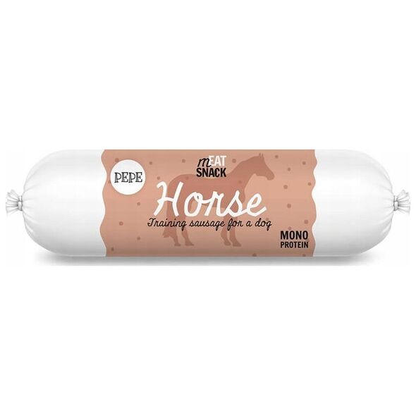 Paka Zwierzaka PEPE Kiełbaska Horse (konina) 200g