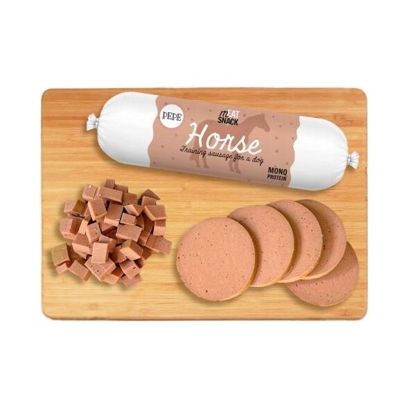 Paka Zwierzaka PEPE Kiełbaska Horse (konina) 200g