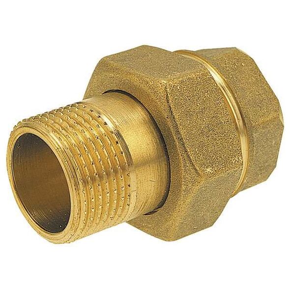 Ferro Śrubunek prosty 1/2" mosiężny SGU2