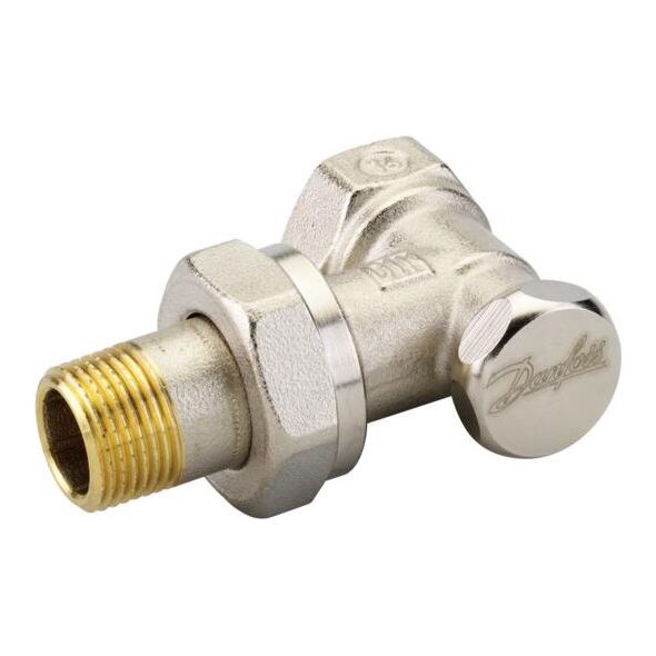 Danfoss Zawór grzejnikowy kątowy 3/4" RLV-S 10 odcinający - 003L0121