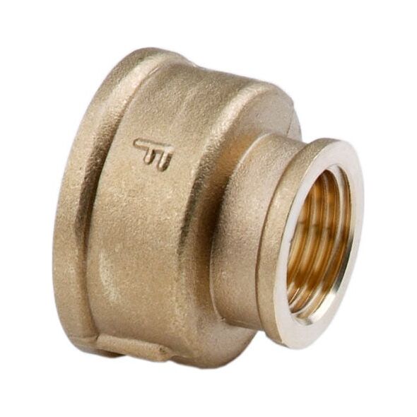Ferro Mufa redukcyjna mosiężna 6/4"x5/4" żółta - M14Z