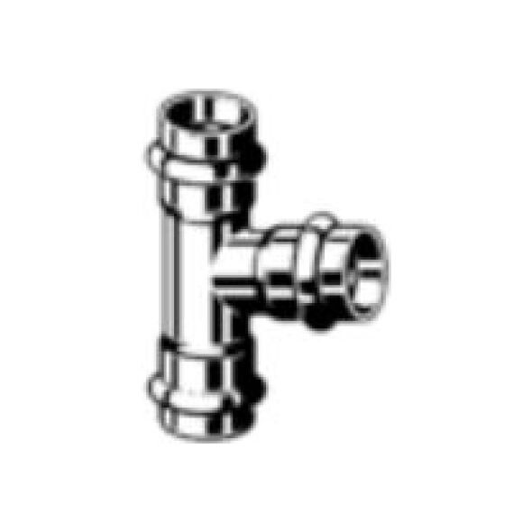 Viega Trójnik z SC-CONTUR PRESTABO 54x42x54mm - 558840