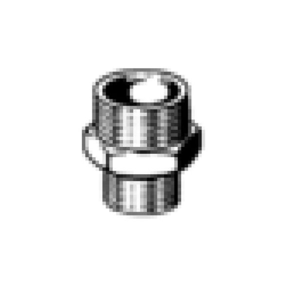 Viega Nypel redukcyjny 1 x 1/2" brąz (320287)