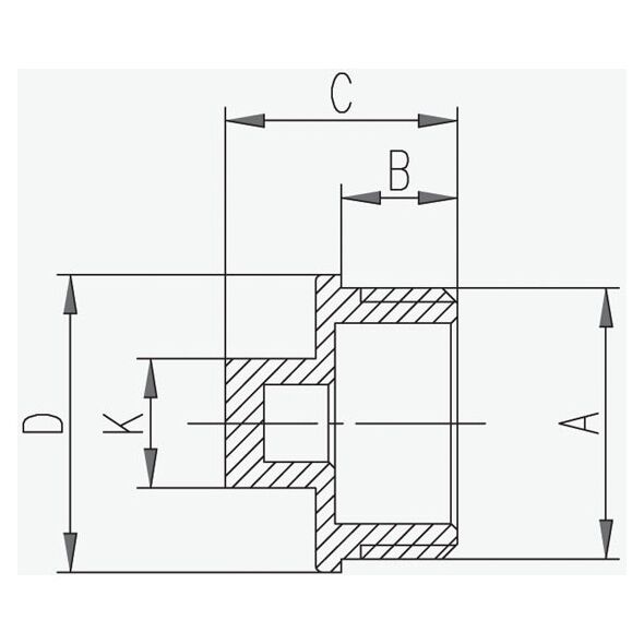 Ferro Korek mosiężny 5/4" żółty (KOR6Z)