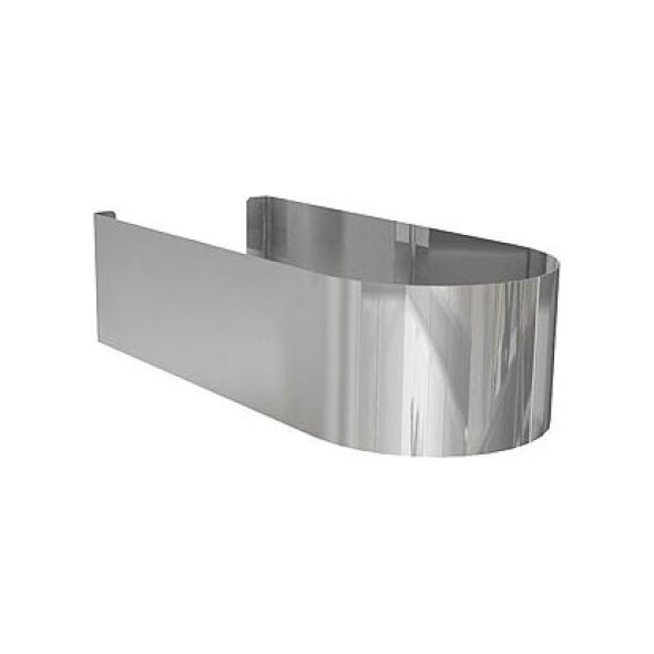 Koło Osłona syfonu 11,5x7x27,5cm stal nierdzewna (99130000)