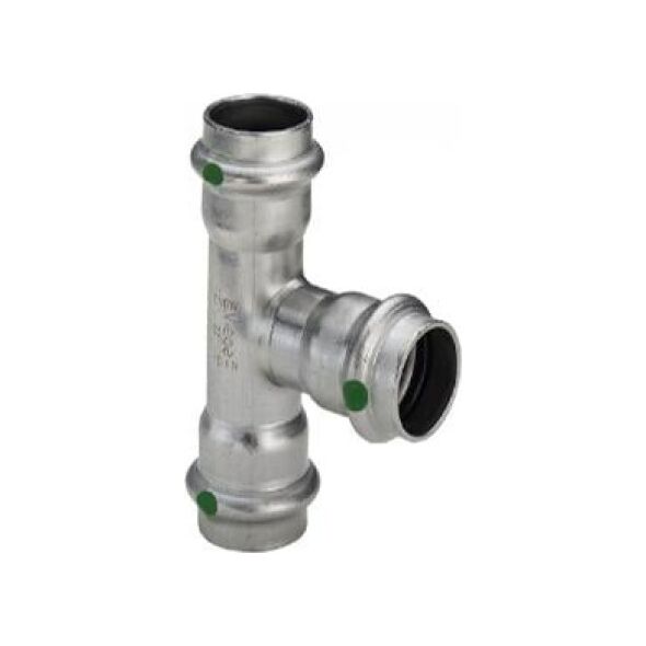 Viega Trójnik z SC 22x22x22mm stal nierdzewna - 435875