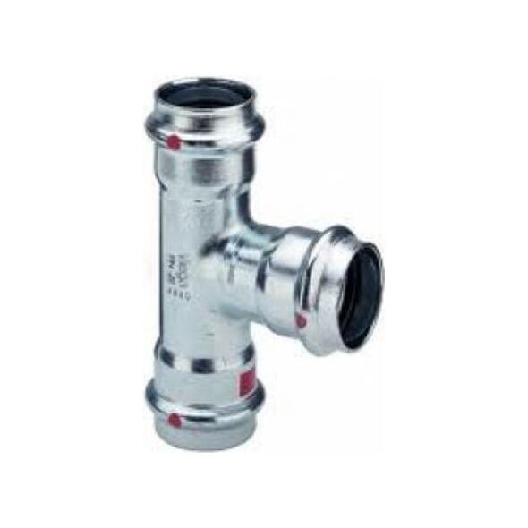 Viega Trójnik z SC-CONTUR PRESTABO 28x22x28mm - 558734