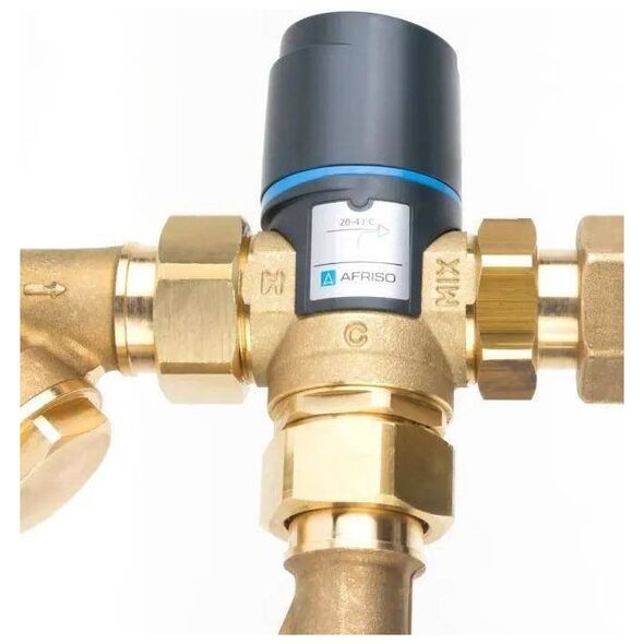 Afriso Grupa pompowa BPS 991 AP z zaworem termostatycznym ATM 561 pompa APH 160 AFRISO 9099120