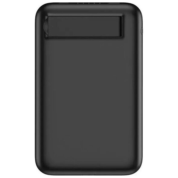 Powerbank 4kom.pl Bateria zewnętrzna (POWER BANK) VEGER MagOn Kick z ładowaniem indukcyjnym wspiera ładowanie z MagSafe 15W - 5 000mAh PD 20W czarny (V0553P / W0553P)