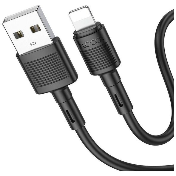Kabel USB Hoco HOCO kabel USB A do Lightning 2,4A X83 1 m czarny