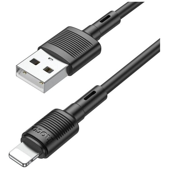 Kabel USB Hoco HOCO kabel USB A do Lightning 2,4A X83 1 m czarny