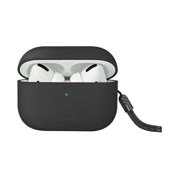 UNIQ Lino - etui silikonowe do AirPods Pro 2 szare - Gwarancja bezpieczeństwa. Proste raty. Bezpłatna wysyłka od 170 zł.