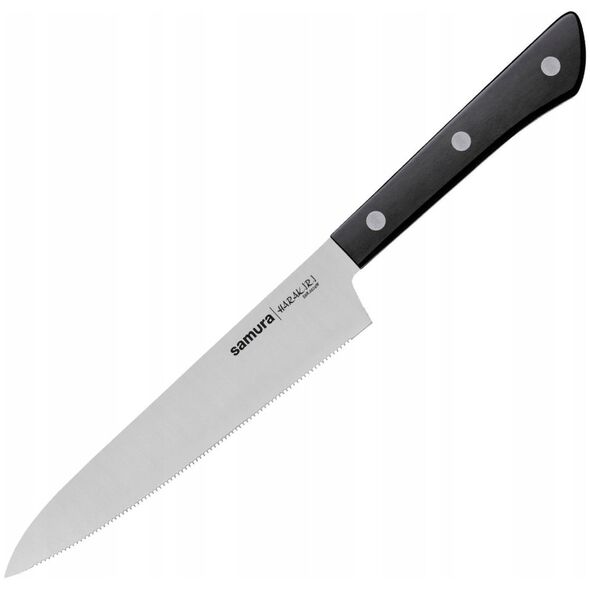 Nóż uniwersalny ząbkowany 15 cm Samura Harakiri