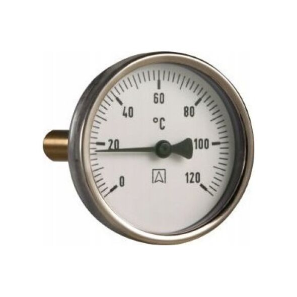 Termometr bimetal BiTh63 100mm 0-120^C GZ1/2 AXA