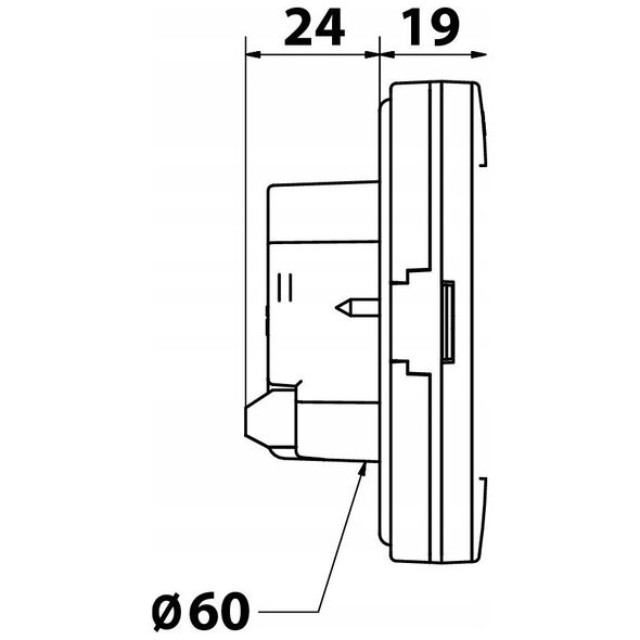 Regulator pokojowy WiFi z komunikacją OpenTherm biały ST-2801 WiFi