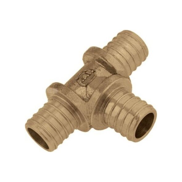 Trójnik redukcyjny mosiężny Push - 18x2.0/12x2.0/12x2.0KAN-THERM