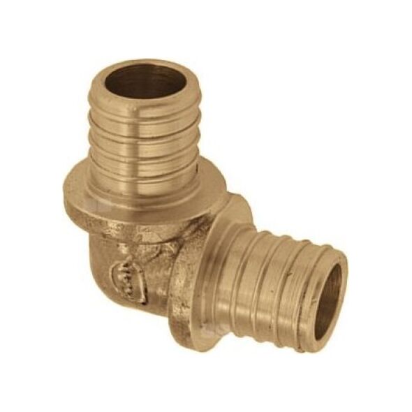 Kolano 90° mosiężne Push - 18x2.5KAN-THERM
