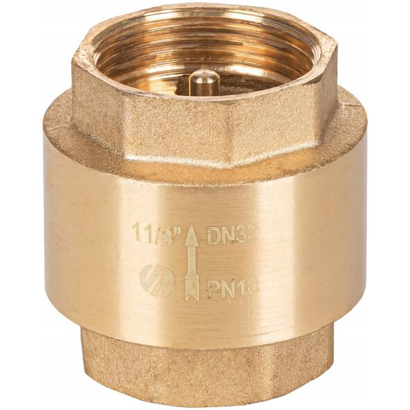Zawór zwrotny STOP z zamknięciem metalowym GW/GW 1 1/4GW x 1 1/2GW