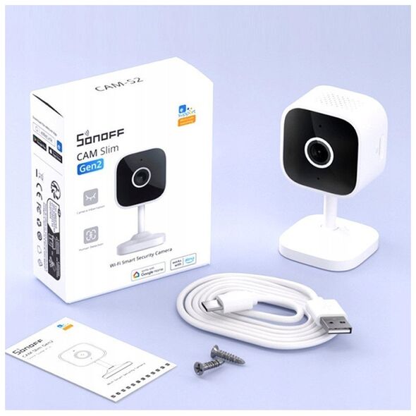 Inteligentna kamera IP WiFi SONOFF CAM-S2 (Gen. 2)