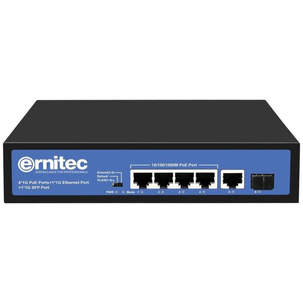 Unmanaged ,  4 x 10/1000Mbps