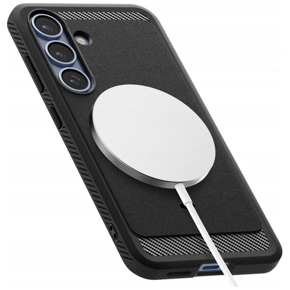 SPIGEN RUGGED ARMOR MAG MAGSAFE GALAXY S25+ PLUS MATTE BLACK