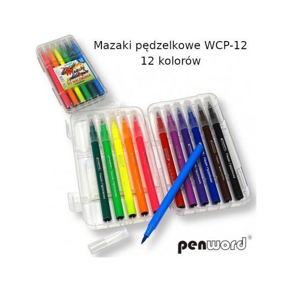 Polsirhurt Brush στυλό 12 χρωμάτων WCP-12 8626934 5902557427284