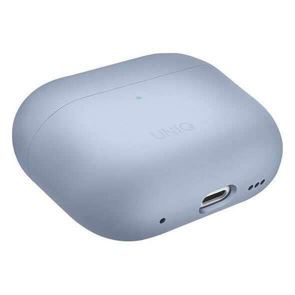 UNIQ Lino - etui silikonowe do AirPods Pro 2 niebieskie - Gwarancja bezpieczeństwa. Proste raty. Bezpłatna wysyłka od 170 zł.