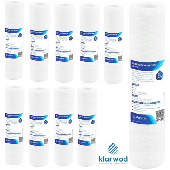 Wkład sznurkowo-polipropylenowy 10 20 mikron
