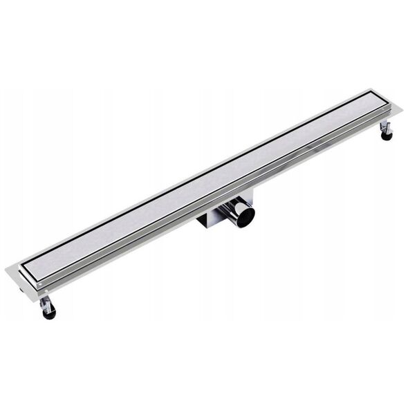 900 liniowe odwodnienie prysznicowe AQUA STEEL LA z rusztem szlifowanym SZGM (S)