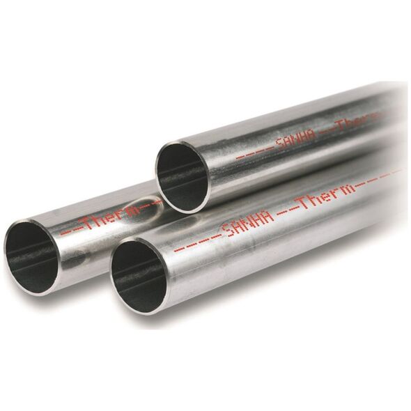 Rura SANHA-Therm ze stali węglowej ocynkowanej zewnętrznie d18x1,2- odcinek 3m (S)