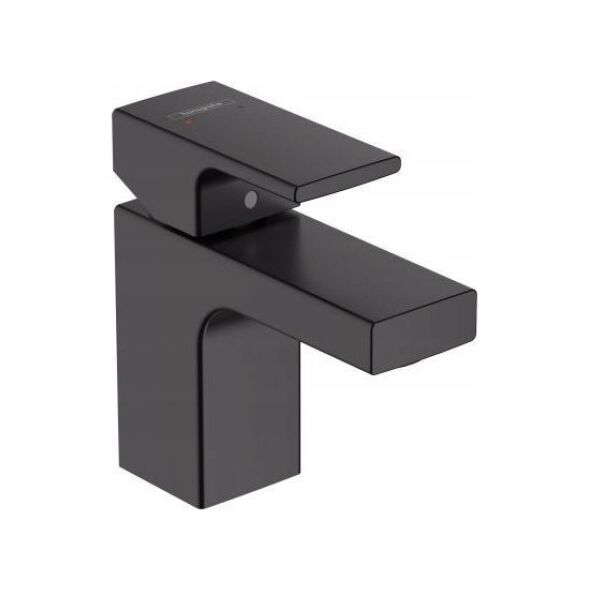 Vernis Shape bateria umywalkowa stojąca EcoSmart, czarny mat
