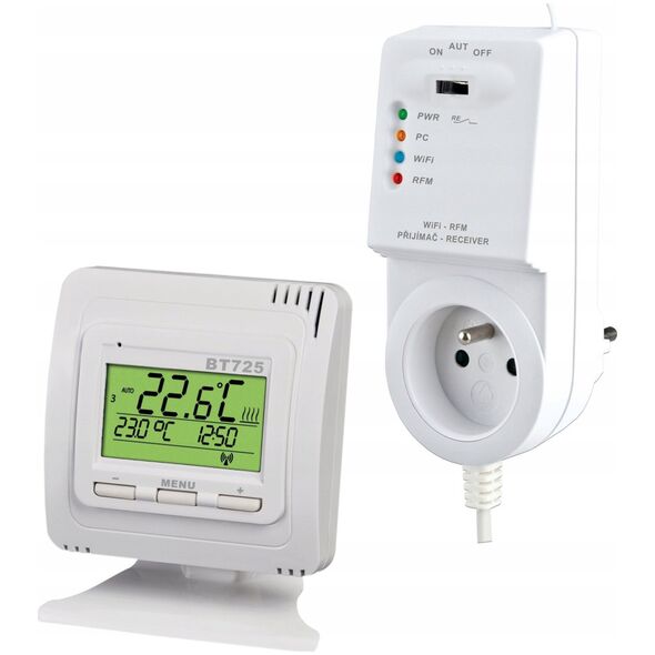BT725 WI FI - Bezprzewodowy termostat tygodniowy