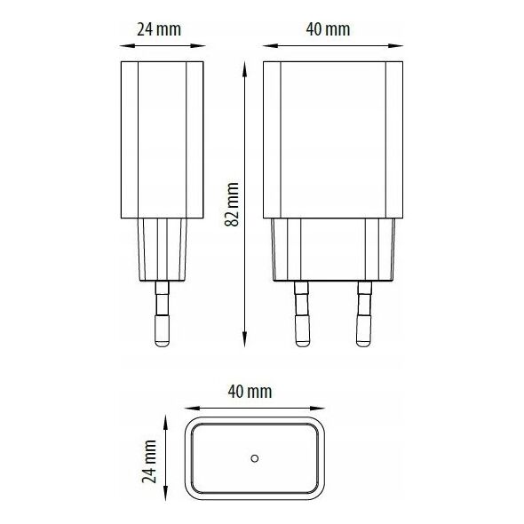 EREPEATER - repeater sieci ZigBee natynkowy (wzmacniacz sygnału), 230V