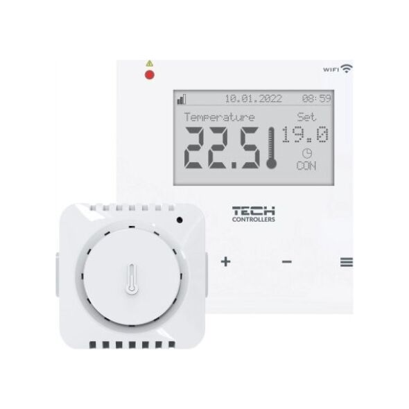 Regulator pokojowy dwustanowy T-5z WiFi (montaż podtynkowy)
