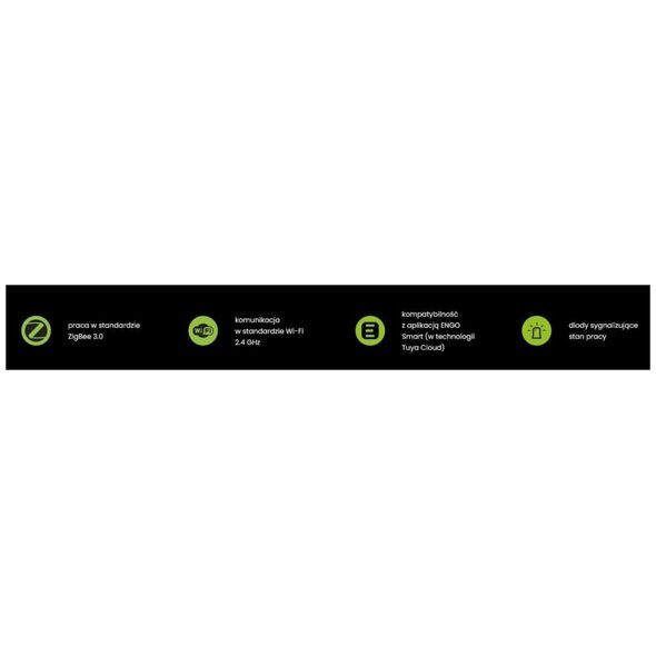 EGATE-PRO - bramka internetowa ZigBee, do urządzeń serii ENGO SmartZigBee 3.0 2,4GHz, WiFi 2,4GHz, Ethernet