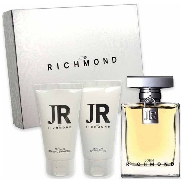 John Richmond Σετ John Richmond: John Richmond, Φυσικό, Ενυδατικό, Γαλάκτωμα Σώματος, 50 ml + Μαύρο Μεταλλικό, Φυσικό, Καθαριστικό, Αφρόλουτρο, 50 ml + John Richmond, Eau De Parfum, για γυναίκες, 100 ml για γυναίκες 13079451 8011889621035