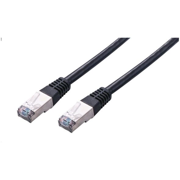 C-Tech C-TECH patch cord Cat5e, FTP, μαύρο, 0,25 m 13243585 8954125014669