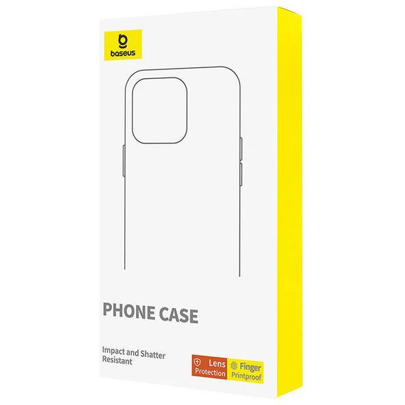 Case with stand + tempered glass IPHONE 14 PRO MAX Baseus SkyRing Magnetic black 6932172659288