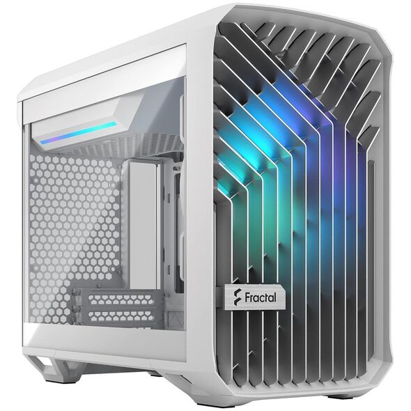 Obudowa Fractal Design Torrent Nano RGB Biała TG Clear Tint (FD-C-TOR1N-05)
