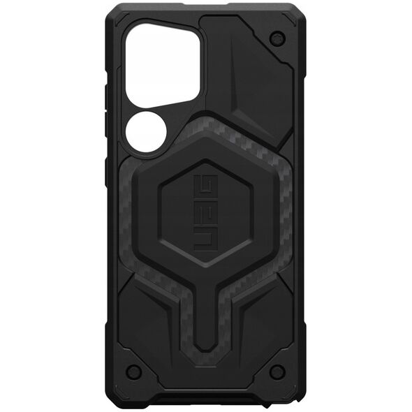 UAG Urban Armor Gear futerał MONARCH PRO z wbudowanym modułem magnetycznym do SAMSUNG S25 Ultra 5G carbon fiber