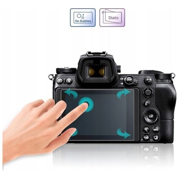 Osłona Szkło Hartowane 9H na Ekran Monitor LCD do Aparatu Nikon Z6 / Z7 / Z 6 / 7 /